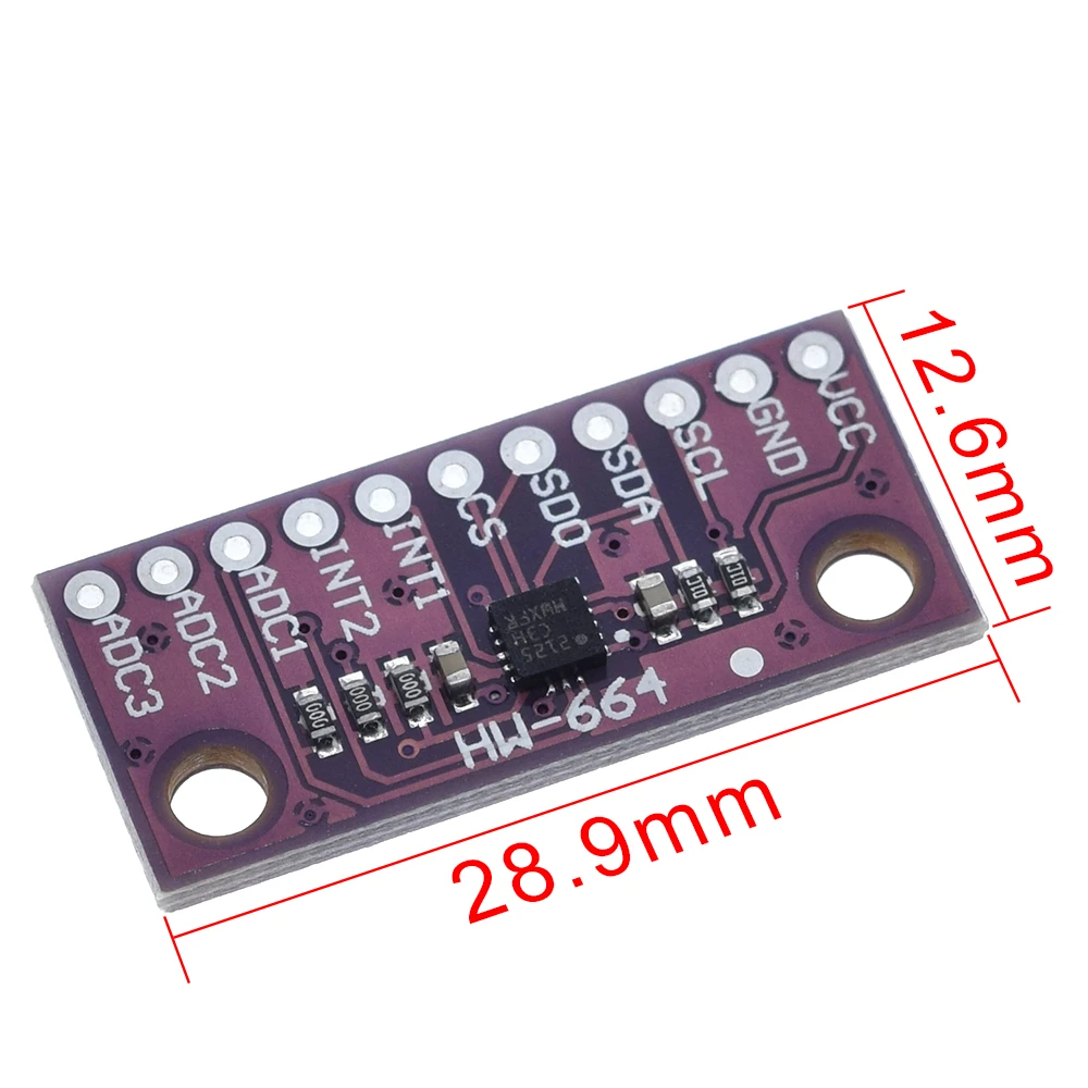TZT 1/3PCS LIS3DSH Hochauflösendes Drei-Achsen-Beschleunigungsmesser Dreiachsiges Beschleunigungsmessermodul LIS3DH für Arduino – Detail 7
