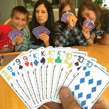 

Card Games Travel Family Gathering Five Crowns Interactive Home For Children Adluts Playing Card Game Educational Toy Club