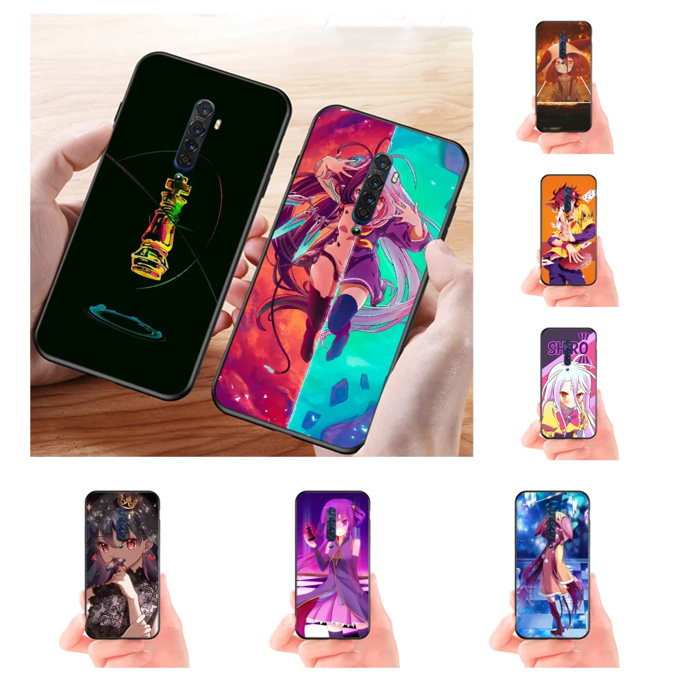 NBDRUICAI Аниме игра без жизни на заказ фото мягкий чехол для телефона OPPO Reno2 Z R15 pro R17 R11