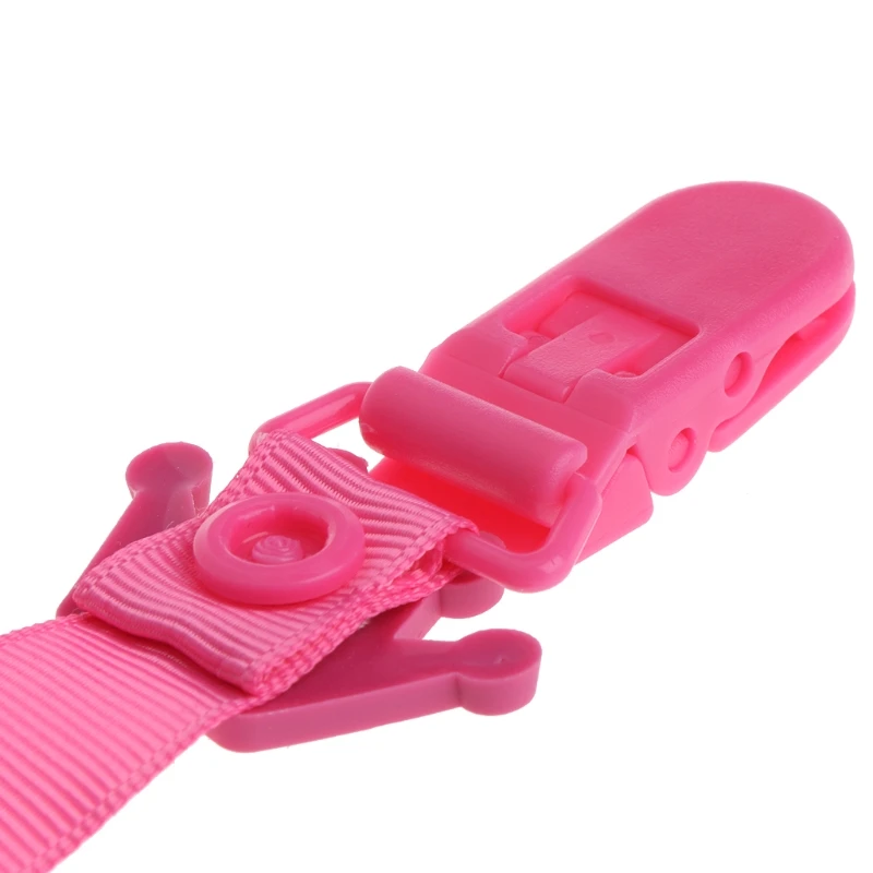 

Baby Pacifier Chain Clip Holder Nursing Teether Dummy Soother Nipple Leash Strap H37A