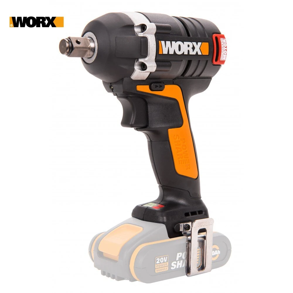 Гайковерт аккумуляторный WORX BL WX279.9 20В бесщеточный без АКБ и ЗУ | Инструменты