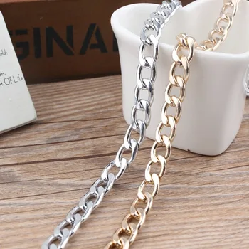 

2meters Diy Accessories Bracelet Necklace Bag Chain Thick Chain * Iron Metal 9*13*2mm Special Plating 0cm 0.2cm 1.3cm 5g 0.9cm