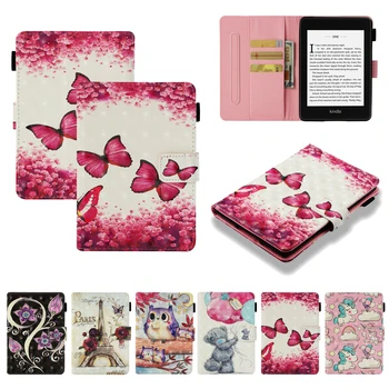 

3D PU Leather Silicon Case for Amazon Kindle Paperwhite 2018 Released Protective Cover for Kindle Paperwhite 4 2018 6.0 Funda