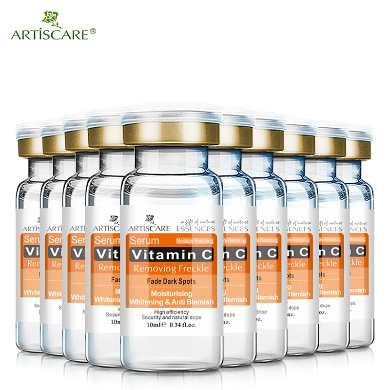 ARTISCARE Витамин С serum10 шт Сыворотка для лица с гиалуроновой кислотой увлажняющий