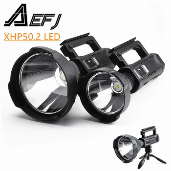 

Super bright LED Portable Spotlights Flashlight searchlight With P50.2 Lamp Bead Mountable bracket Suitable for expeditions,etc.