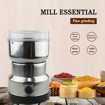 

220V 150W Electric Coffee Beans Grinder Kitchen cereals nuts beans Spices Milling Grinding Blender Household Coffeeware Machine