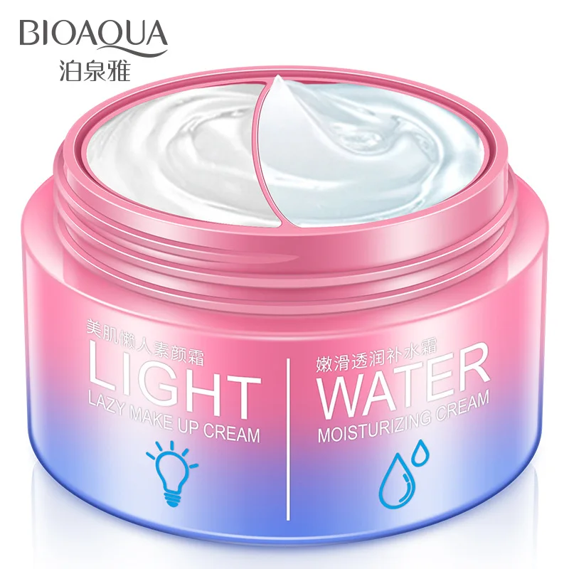 

Bioaqua Light Water Day Creams Moisturizing Face Cream Hydrating Anti Aging Whitening Brighten Smooth Skin Care Ointment