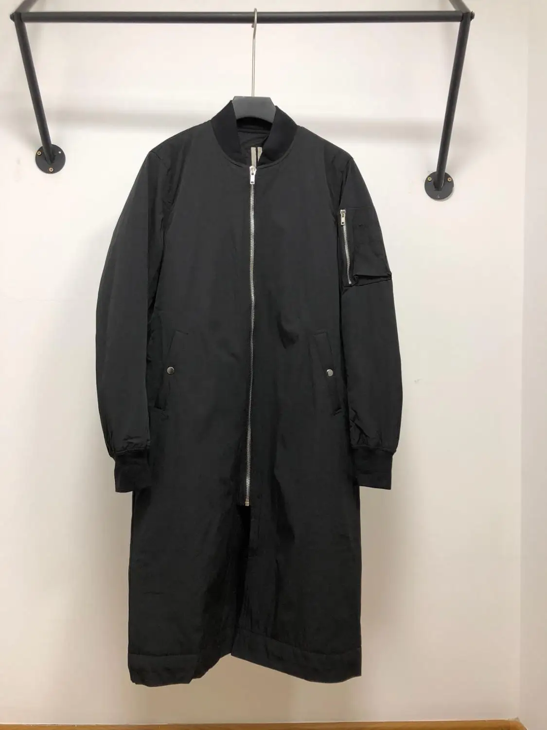

Owen seak Men Parker Coats Jackets Gothic Style Men's Clothing Trench Winter Cotton Women Dust Coats Jackets Windbreaker Black