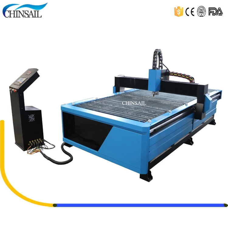 

CHINSAIL CXP1530 cnc plasma cutting machine with flame cutting head for option