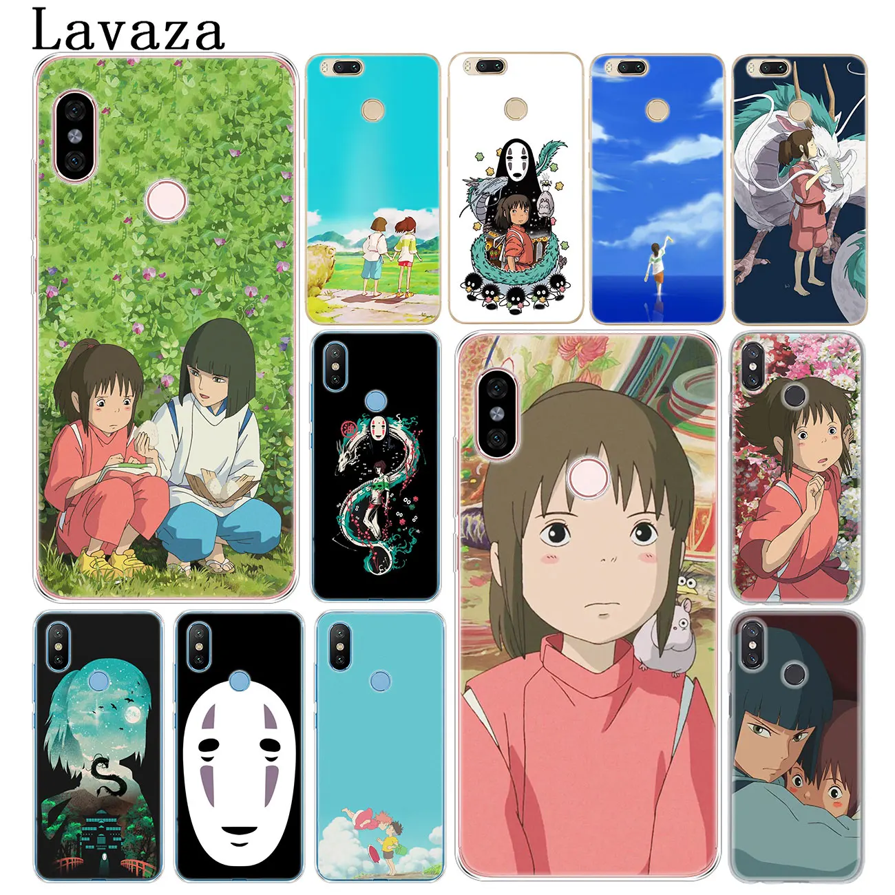 Lavaza Унесенные призраками Мультфильм Жесткий Чехол для мобильного телефона чехол