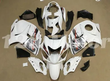 

Injection Mold New ABS Motorcycle Fairings Kit Fit for Suzuki Hayabusa GSX-R1300 1300 2008 09 10 11 12 13 14 15 16 white