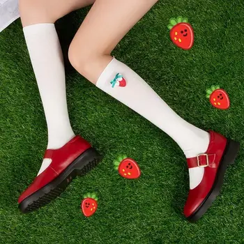 

Japanese cute sweetheart three-dimensional strawberry cotton socks female cute jk student socks
