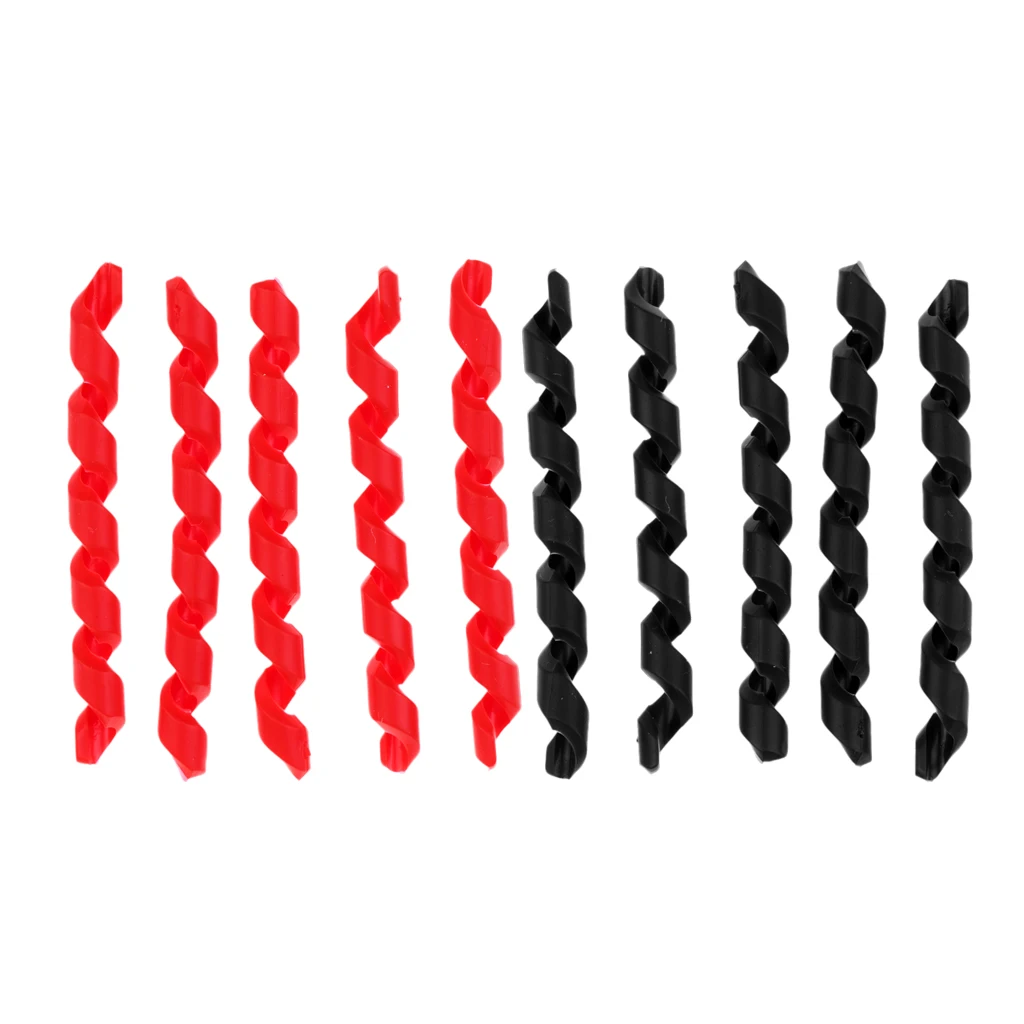 10 Pieces Bicycle Brake Cable Housing Protector Bike Cable Spiral Sleeves