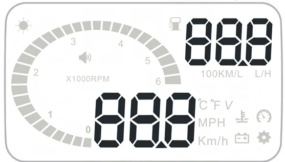 Автомобильный дисплей, gps OBD OBDII, HUD, X6, диагностический инструмент, проектор, цифровой измеритель скорости, автомобильная сигнализация безопасности