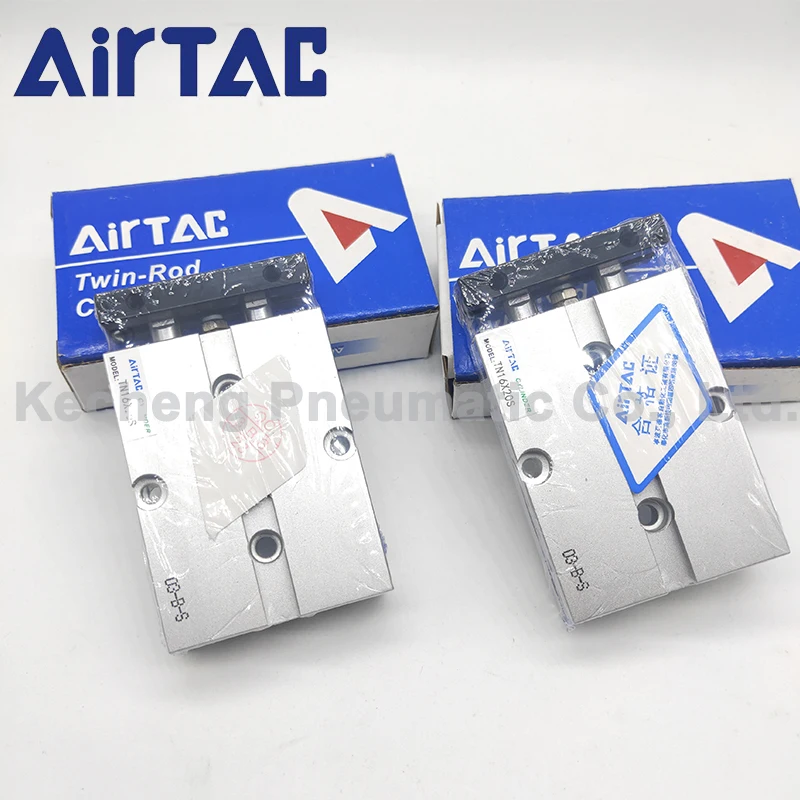 Airtac TN25X10S/TN25X20S/TN25X30S/TN25X40S/TN25X50S двухстержневой цилиндр пневматический компонент 25 мм BoreTN Серии Магнитный