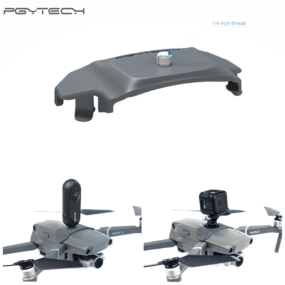 

PGYTECH DJI Mavic 2 Pro/Zoom Connection Mount Adapter Connector For Sports action camera Mavic 2 Accessories