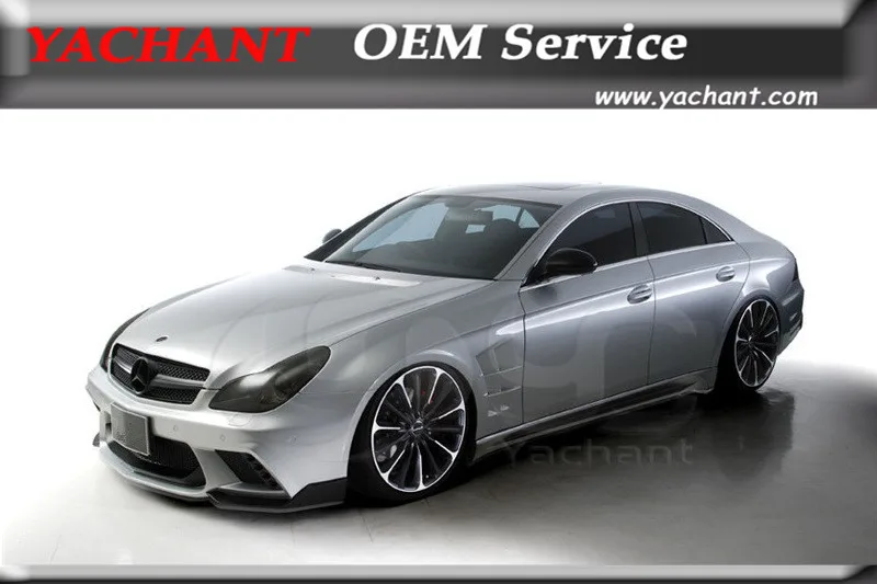 Комбинезоны из стекловолокна FRP подходят для 2007 2011 W219 CLS Sedan WA стиль комплект