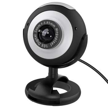 

USB 2.0 Web Camera 640x480 Webcam without Microphone for Computer PC Laptop Desktop
