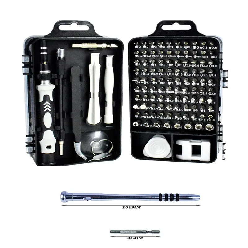 108 in 1 Sets Screwdriver Set Screwdriver Multifunction Computer Mobile Phone Digital Electronic Repair Tools Screwdriver Set