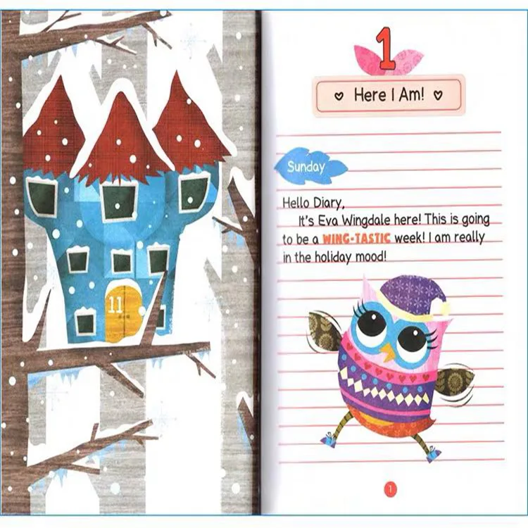 19 Books/Set Owl Diaries English Picture Book Kids Early