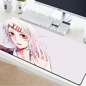 

Yuzuoan Tokyo Food Sewing White Hair Children Student Desk Learning Comfortable Easy To Clean Rubber Non-slip Cloth Mouse Pad
