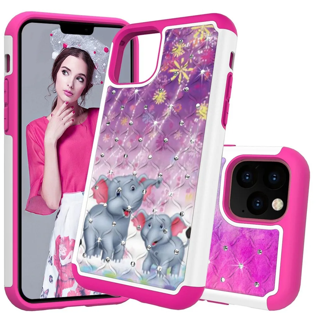 Dream Crystal Style Phone Case For iPhone 11Pro Max Dirt-resistant Slim Fashion Soft Cases Shockproof Dust-proof Phone Case