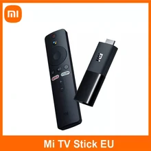 ТВ-приставка Xiaomi Mi TV Stick, Android TV 9,0, Smart 1080P, 1 ГБ ОЗУ, 8 Гб ПЗУ, Bluetooth 4,2, мини-ТВ-ключ, Wi-Fi, Google Assistant