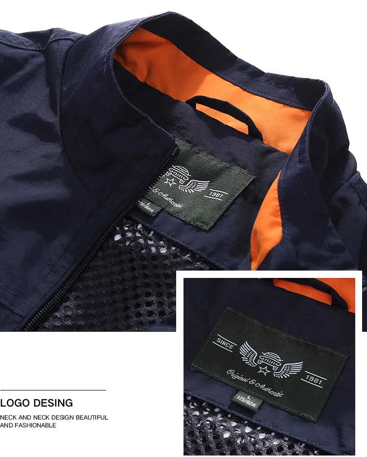 7XL размера плюс модный сетчатый жилет мужской повседневный жилет с большим карманом без рукавов Свободный мешковатый жилет мужская одежда