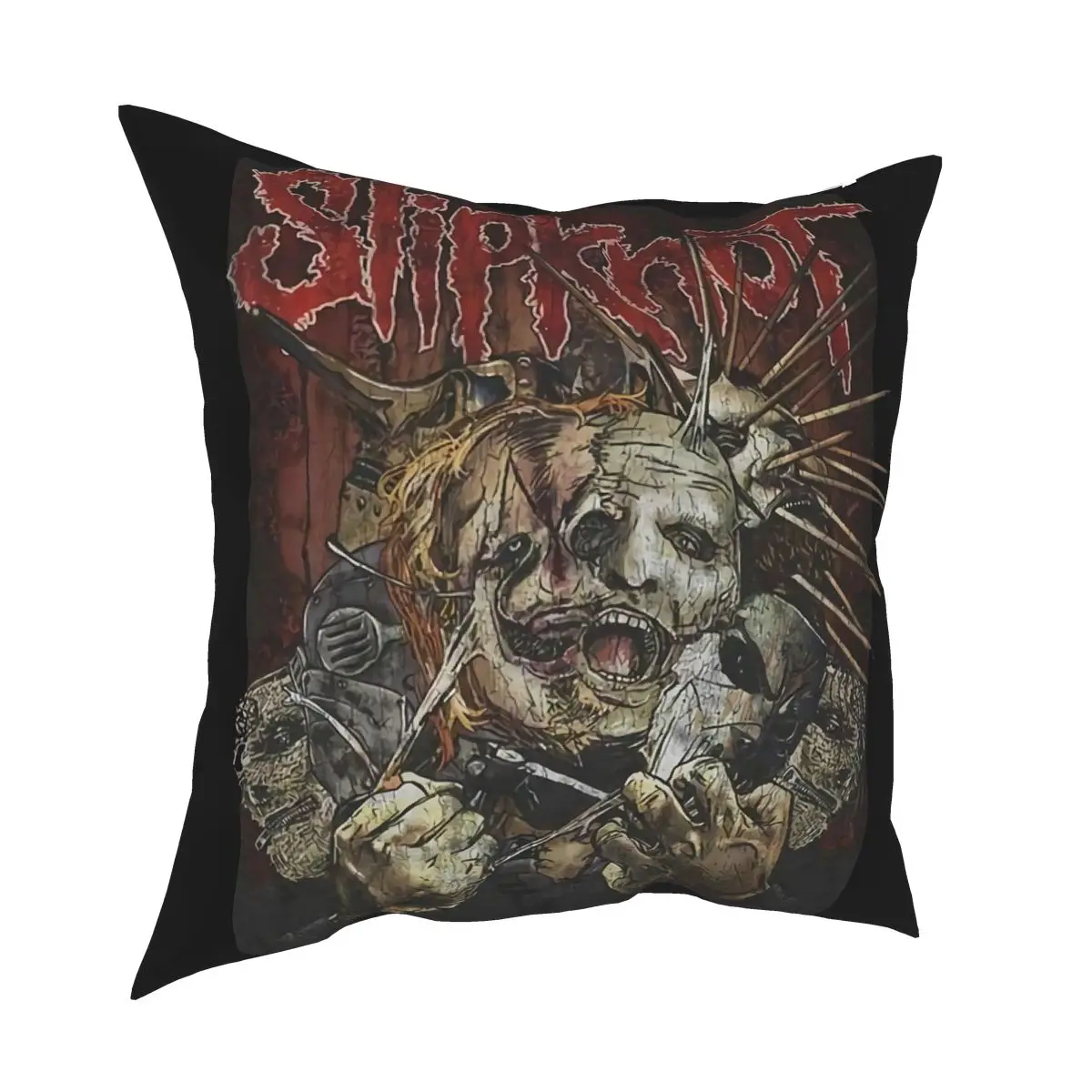 Official Slipknot Torn Apart Mens Black Classic Rock Metal Merch New Any Logo Humor Tops Famous Swag Pillow Case Cover | Дом и сад