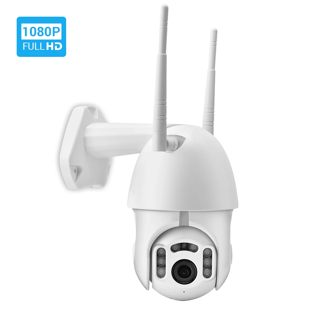Hamrolte Wifi камера HD 1080P Мини сковорода/наклон Outoor ip-камера двухсторонняя аудио ночного видения Обнаружение движения Облачное хранилище ICsee