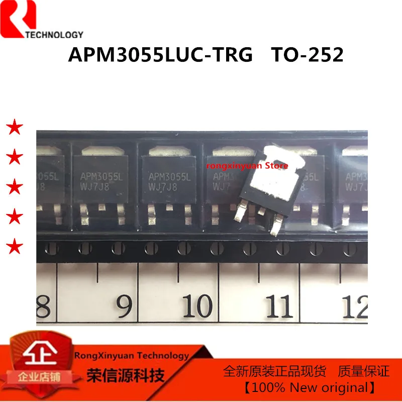 

10 pcs/lot APM3055LUC-TRG APM3055LUC-TRL APM3055LUC APM3055L TO-252 30V/20A N-Channel Enhancement Mode MOSFET 100% New original