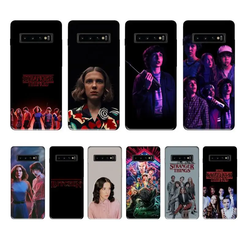 Очень странные дела люксовый бренд чехол coque fundas для samsung galaxy S8 S9 S10e S20 плюс J6 J600