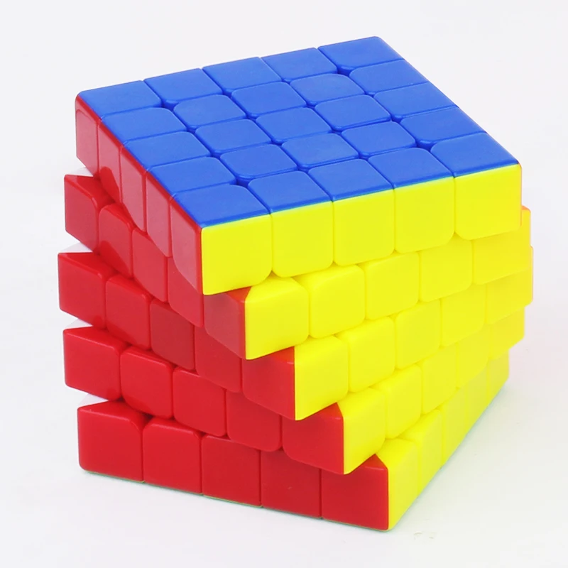Yuxin магический куб без наклеек 5x5x5 Leval 5 Zhisheng куб пазл игрушки для начинающих и детей дети Cubo Magico подарок