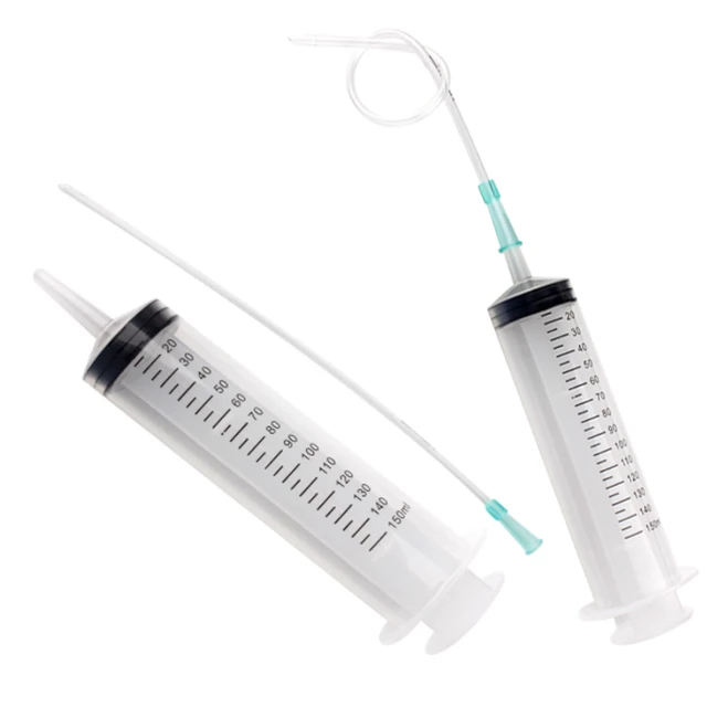 150-300 ml Plastic Syringe Large Capacity Syringe Transparent Reusable  Sterile Measuring Injection Syringe Nutrient Hydroponics - AliExpress