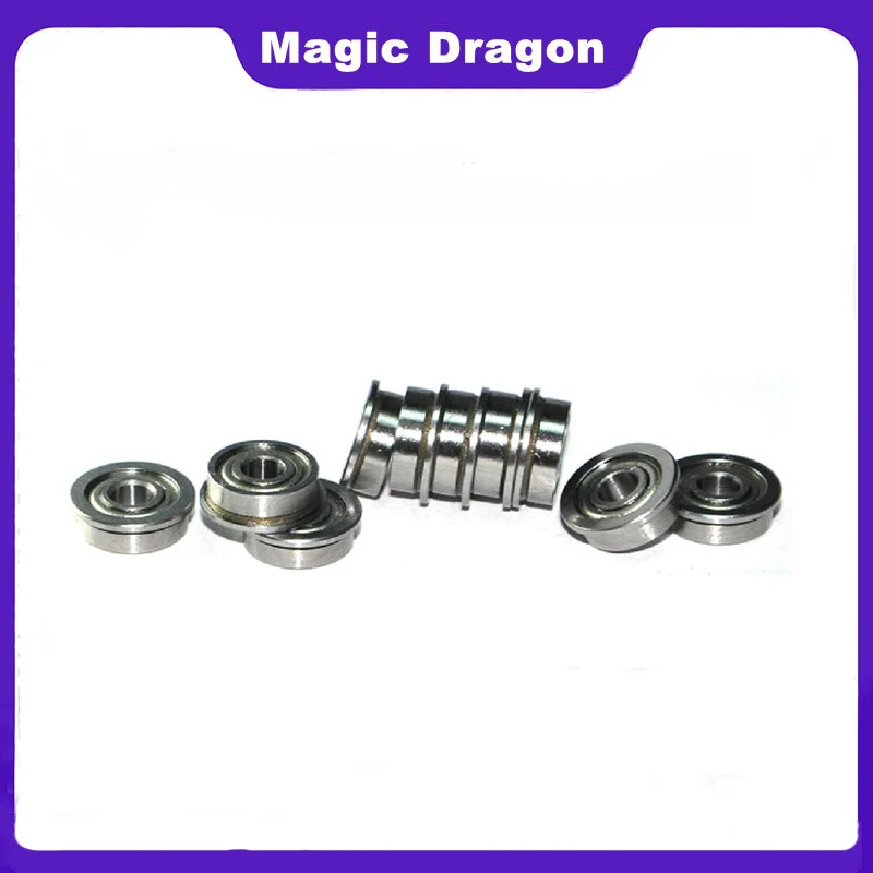 miniatura flange rolamento parede fina metal blindado 02