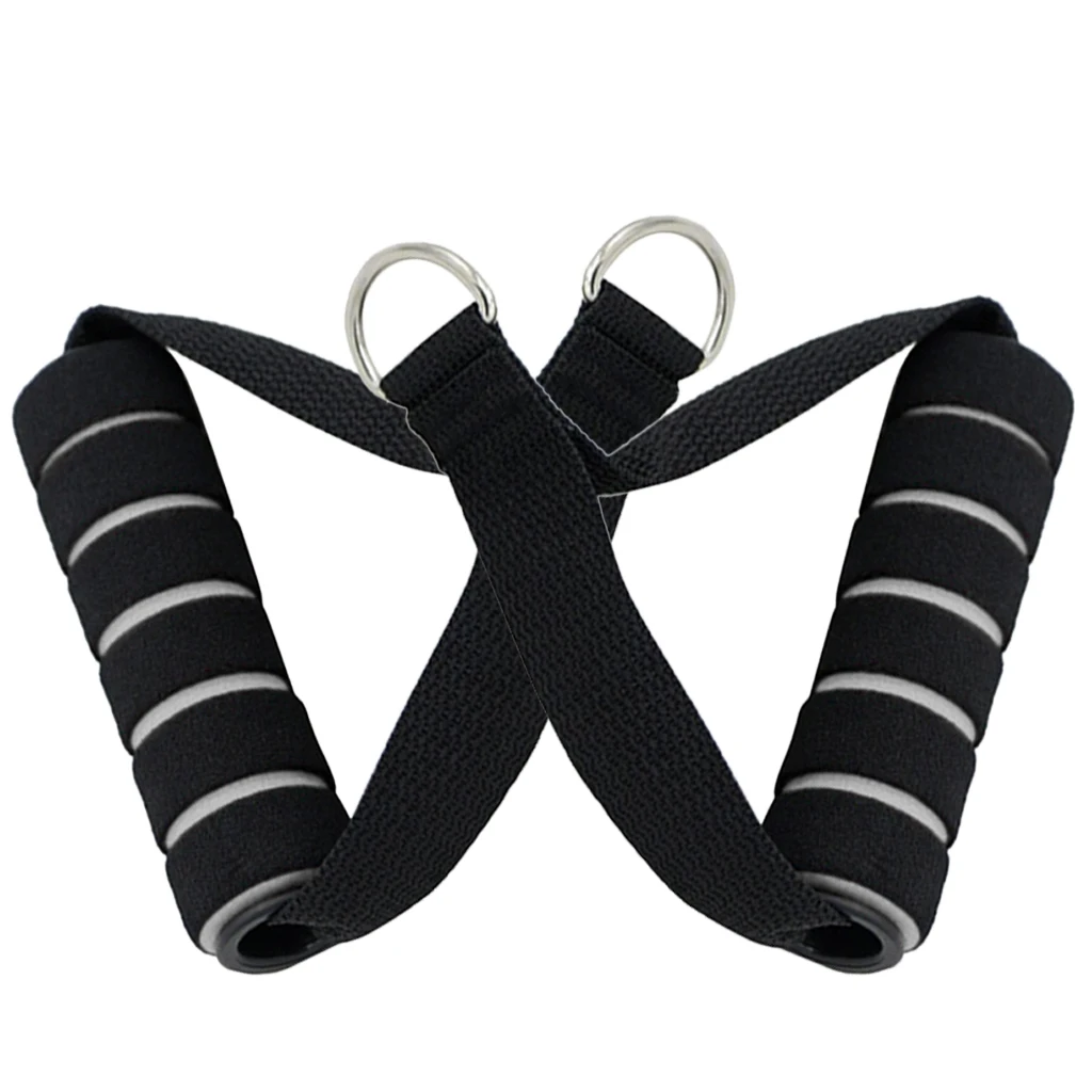 Premium Heavy Duty Exercise Handles Cable Machine Attachments Resistance Bands Handles Grips Strap Resistance Bands Handle 