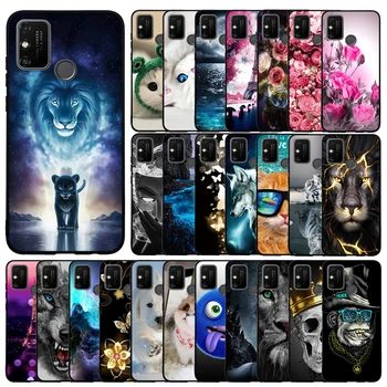 

Phone Case For Huawei Honor 9A Case MOA-AL20 Silicon Soft TPU Cover For Honor 9A Case 9 A Honor9A Case Print Painted Shells Bags