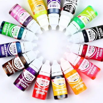 

Practical Crystal Glue Pigments Dyeing Supplies For Slime Crystal Mud DIY Handcraft Color Essence Clay Ornaments Craft Colorants