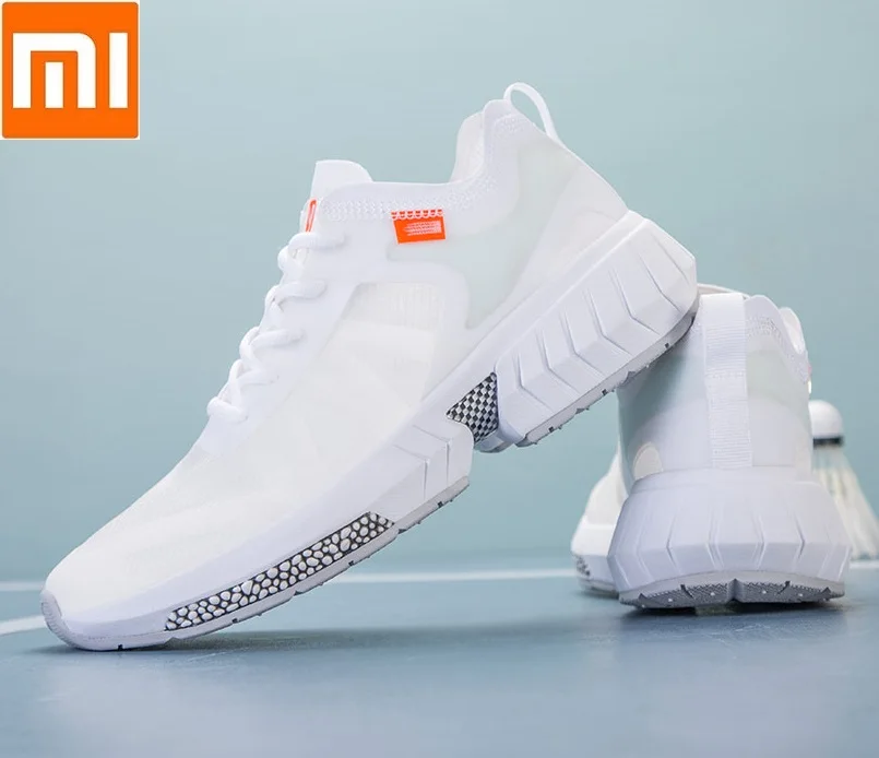 Xiaomi YUNCOO/Мужская и Женская легкая обувь; прозрачные однотонные Тканные композитные подошвы GOODYEAR; быстросохнущие спортивные туфли