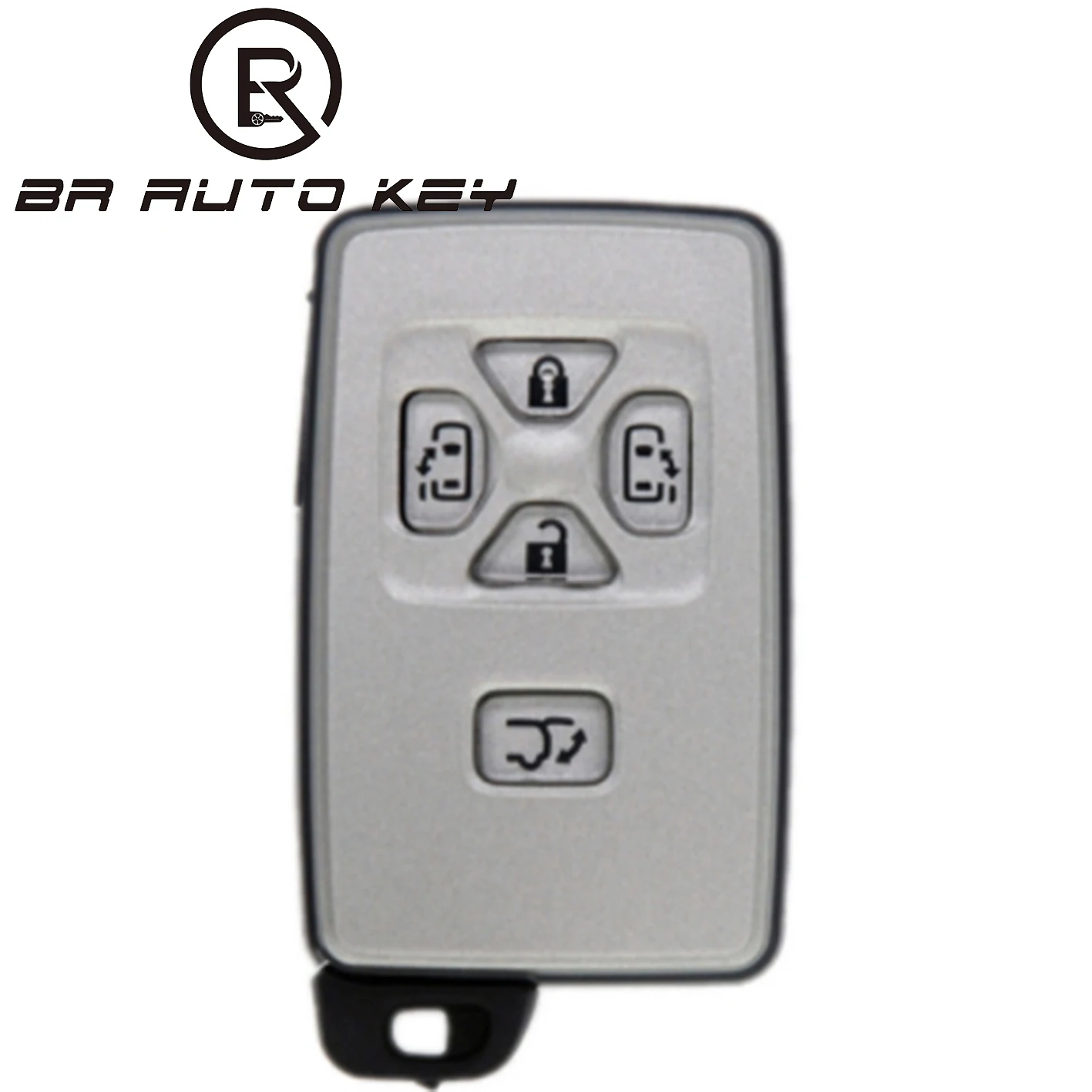 5Buttons Keyless Go Smart Remote car key Fob for Toyota VELLFIRE PREVIA Alphard Remote 2008-2014 433.92MHz ID71 Chip FCC:B52EA