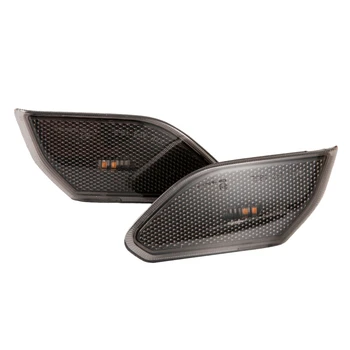 

2 Pcs Front Fender Lamps LED Side Maker Lights for Jeep Wrangler JL 2018-2019