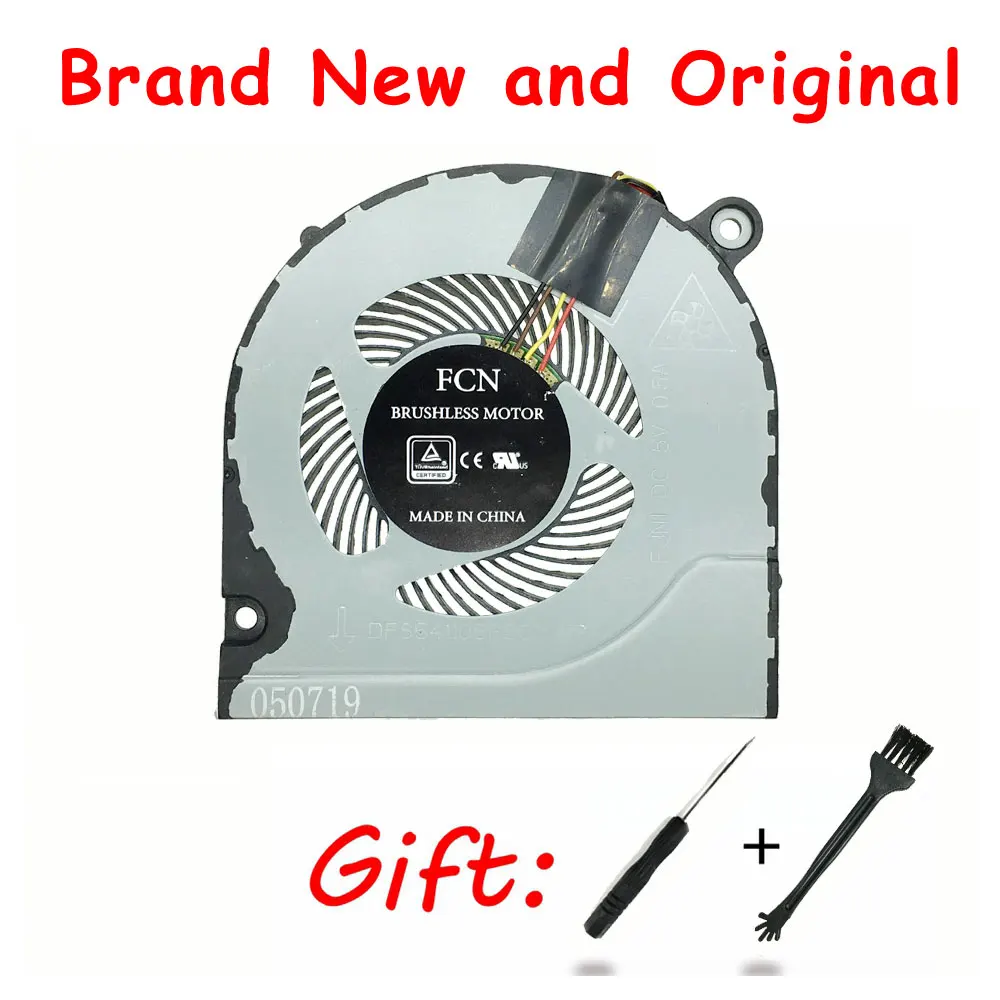 Laptop Replacement Cooler Fan For Acer Predator Helios 300 G3-571 G3-571G G3-573G Cpu Cooling Fan FCN DFS541105FC0T FJN1