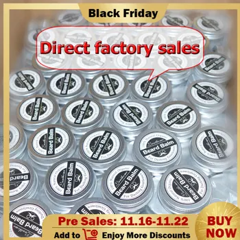 

Wholesale Men Natural Beard Oil Balm for Beard Growth Caring Moustache Wax Smooth Styling Moisturizes Softens Factory Price