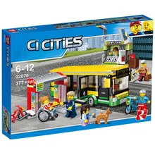lego city town bus station