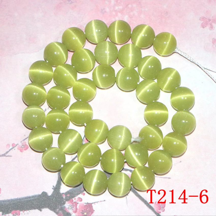 6-10mm natural stone jasper opal pearl Cat eye Stone Beads For Jewelry Making Handmade Diy Bracelet Necklace fasion jewellery (31)(1)