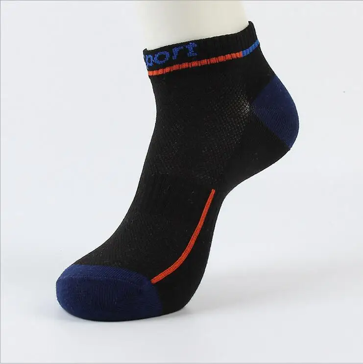 sport navy Хлопковые носки мужские тонкие велосипедные носки профессиональные носки с низкой лодыжкой спортивные носки женские носки кроссовки баскетбольные Носки мужские - Цвет: sport navy