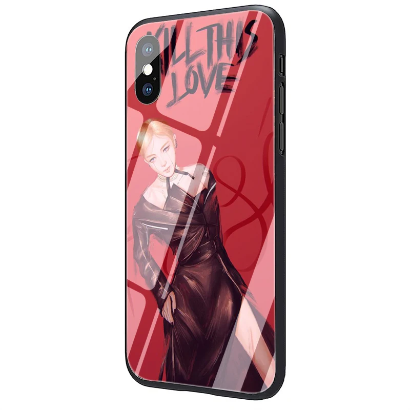 G6 EWAU Blackpink kill this love чехол из закаленного стекла для телефона iPhone 5 5S SE 6 6s 7 8 plus X XR XS 11 pro Max - Цвет: G6