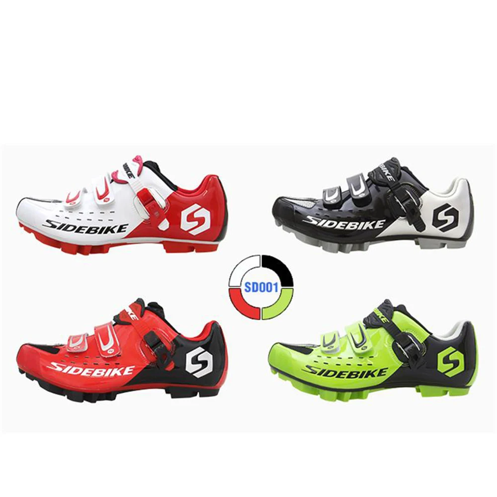 SIDEBIKE Cycling MTB Shoes Men Self-locking Mountain Bike Shoes Professional Breathable Bicycle Racing Sneakers Cycle
