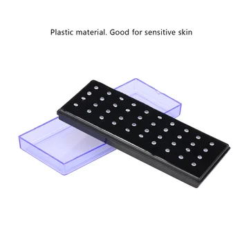 

40pcs Plastic Nose Studs Transparent Nose Ring Women Girl Surgical Steel Nose Piercing Body Jewelry Nose Studs for man and woman