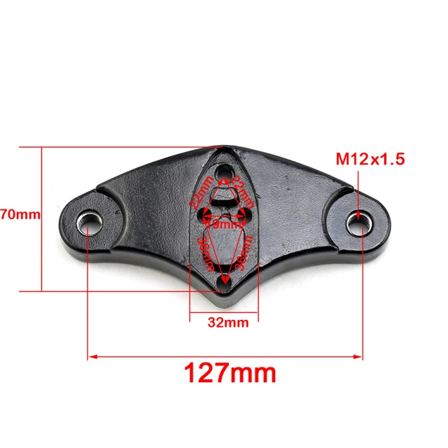 M12x1 5 Front Hydraulic Fork Shock Absorber Mounting Bracket Fender Diy Assembly For 10 Inch Electric Scooter Accesories Thread Falling Protection Aliexpress